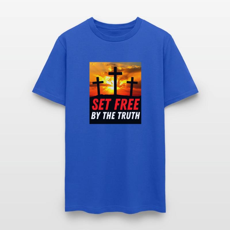 Set Free By The Truth - Christian Quote
