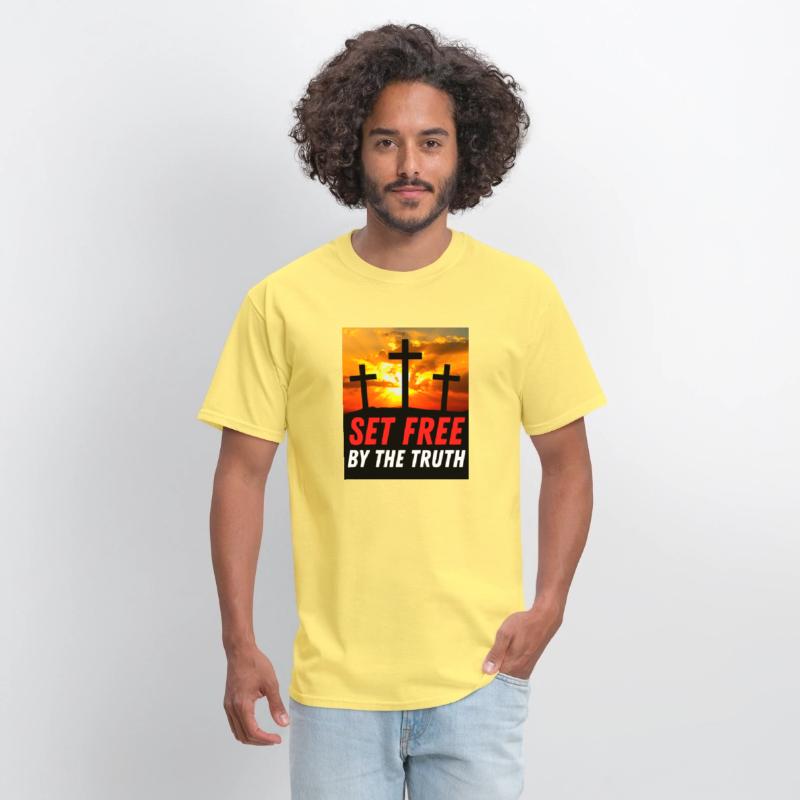 Set Free By The Truth - Christian Quote