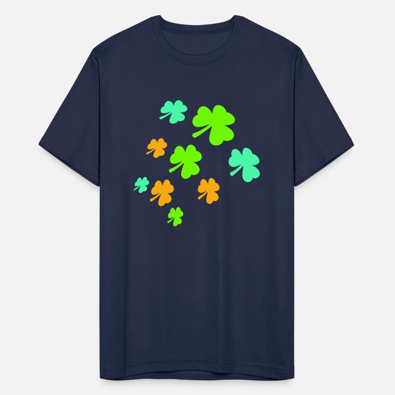 Shamrock Many Trefoil Leaves Green Pattern Cool