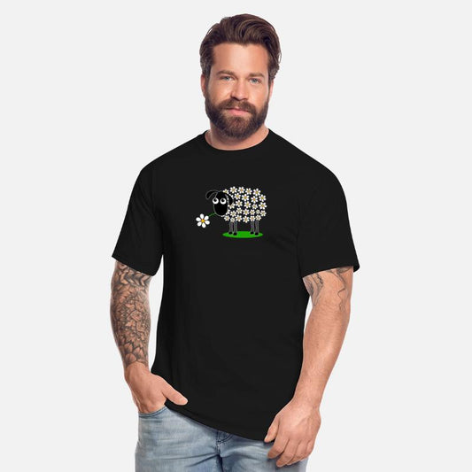 Sheep With Flower Wool For