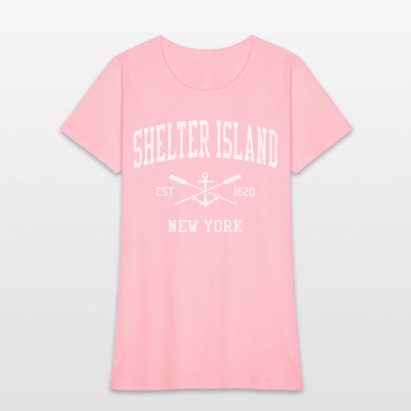Shelter Island Ny Crossed Oars Boat Anchor Sports