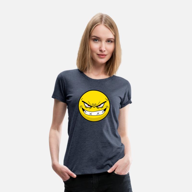 Sinister Grin, angry Expression face