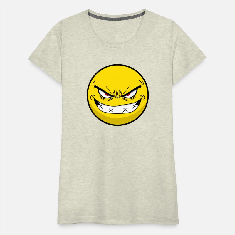 Sinister Grin, angry Expression face