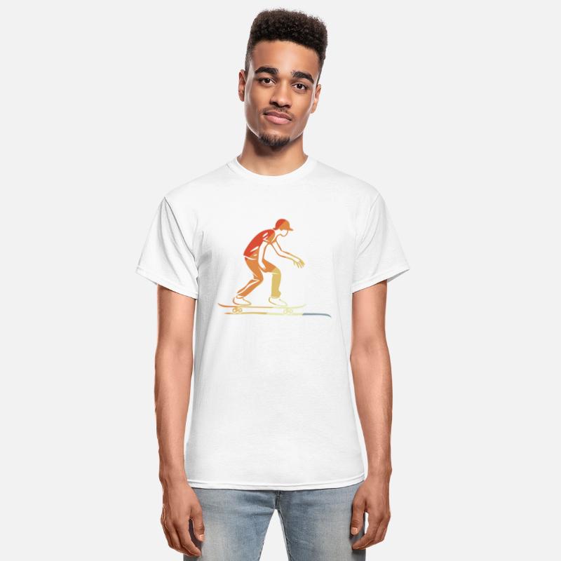 Skateboarder Graphic Retro Style