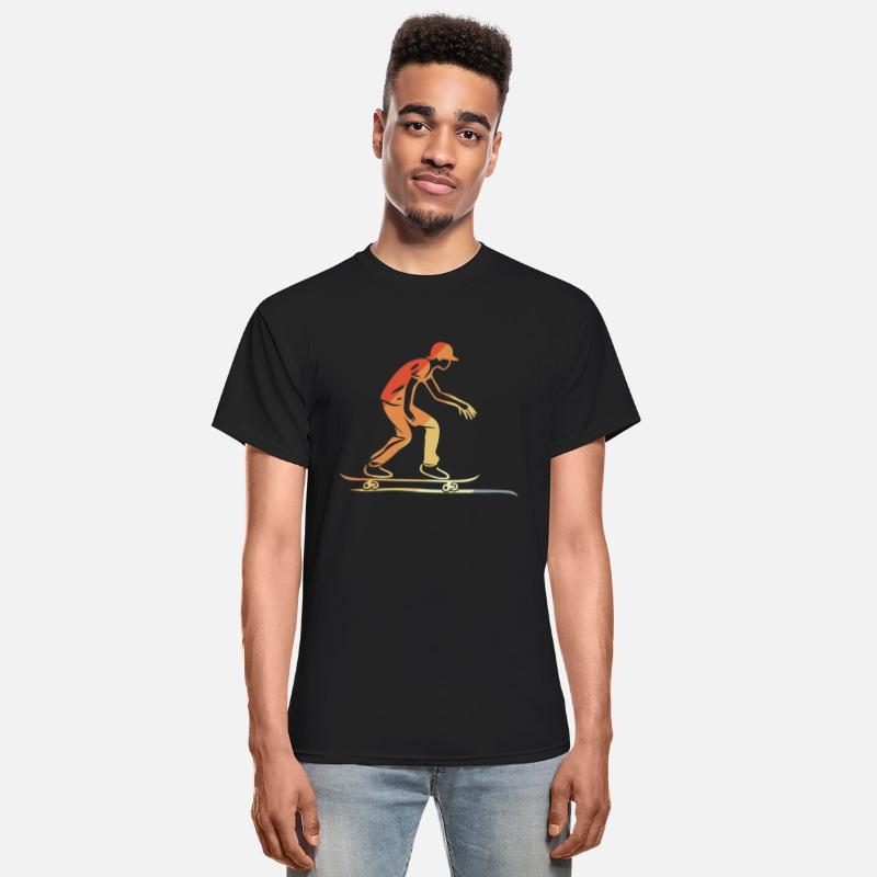 Skateboarder Graphic Retro Style