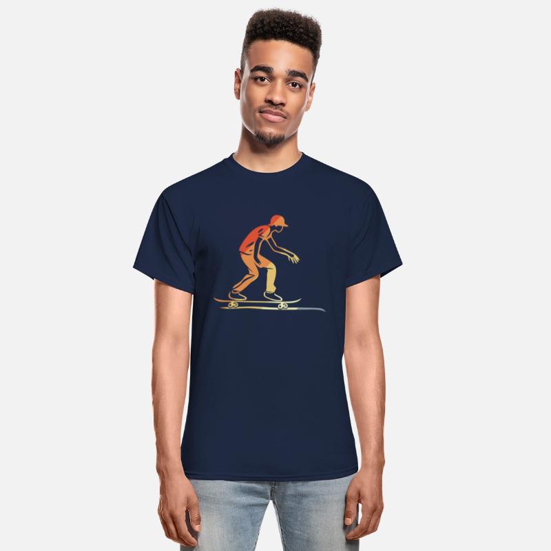 Skateboarder Graphic Retro Style