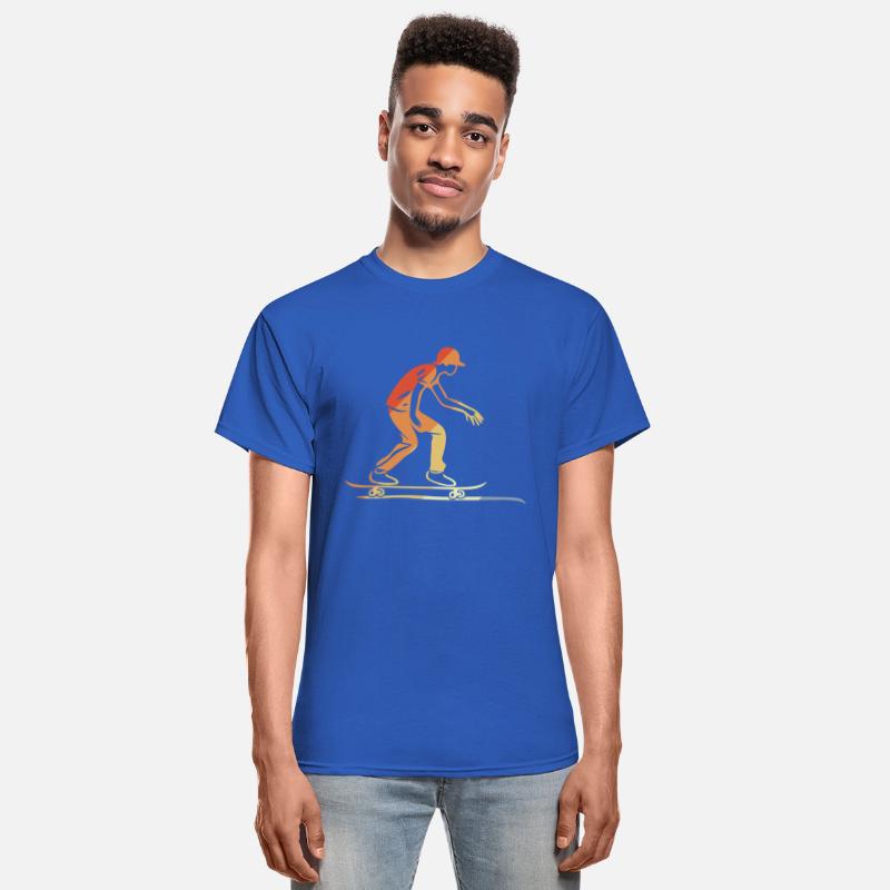 Skateboarder Graphic Retro Style