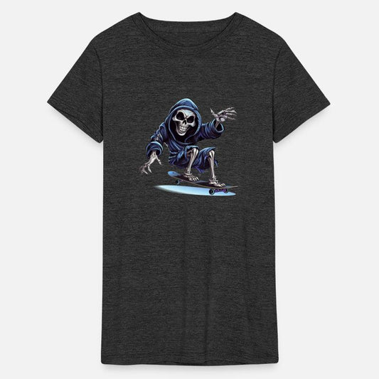 Skateboarding Reaper: Edgy and Unique for Skaters