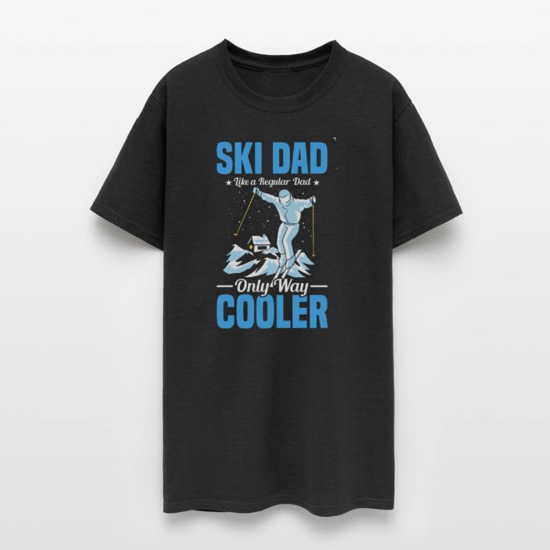 Ski dad like a regular dad only way cooler