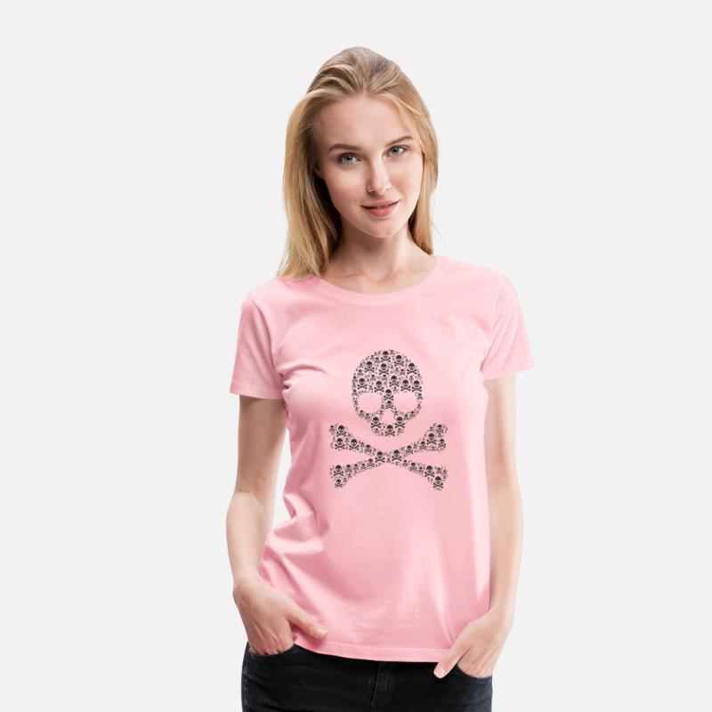 Skull made out of skulls