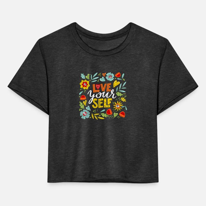 Sky Blue Yellow Orange "Love Yourself Design"