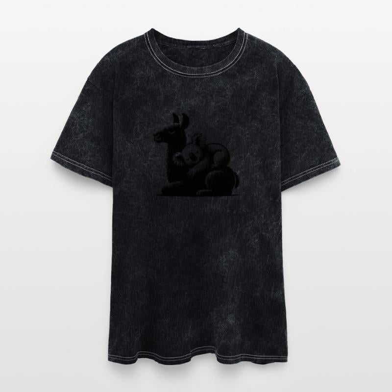 Sleeping Koala On A Sleeping Llama