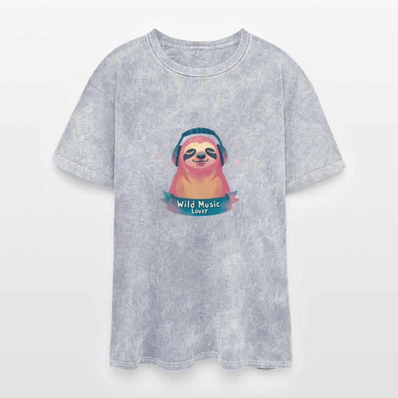 Sloth Wild Music Lover – Vibrant Melody Meets Jung