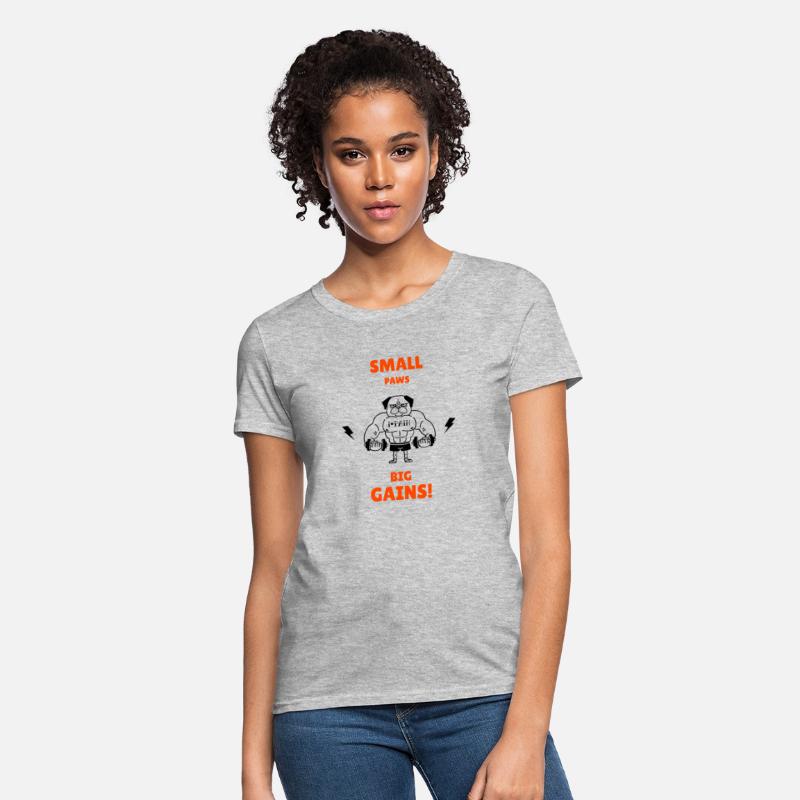 Small Paws Big Gains! Workout Dog Gym Shirt