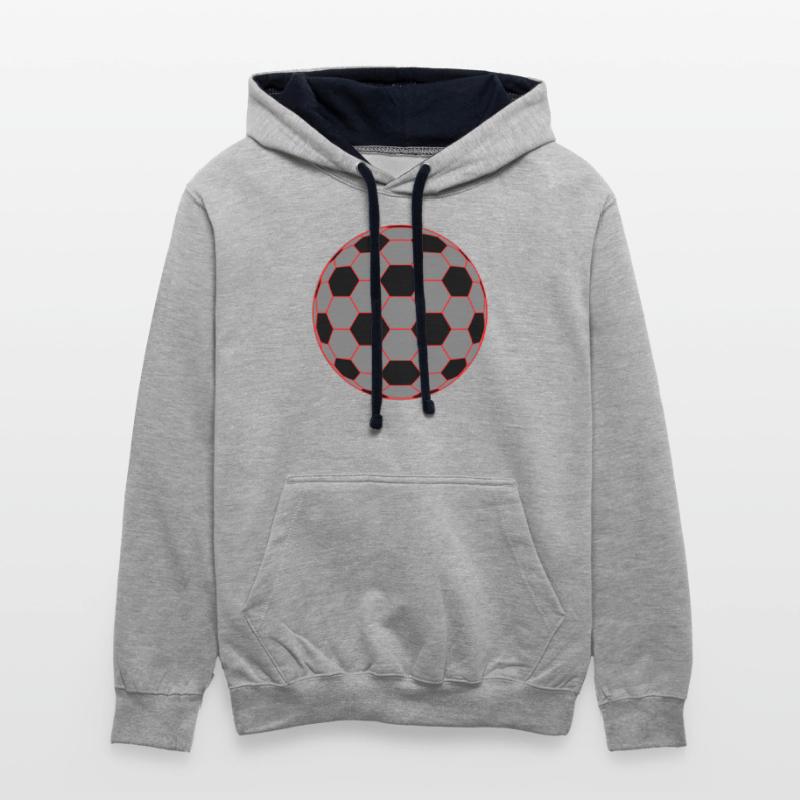 Soccer Ball in 3D optic