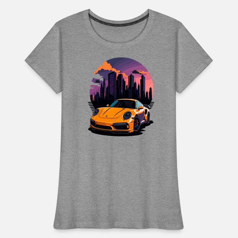 Sports car illustration