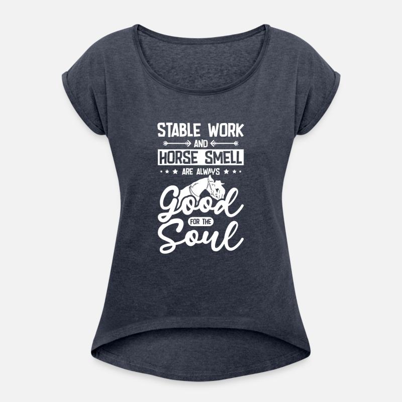 Stable work and horse smell good for the soul