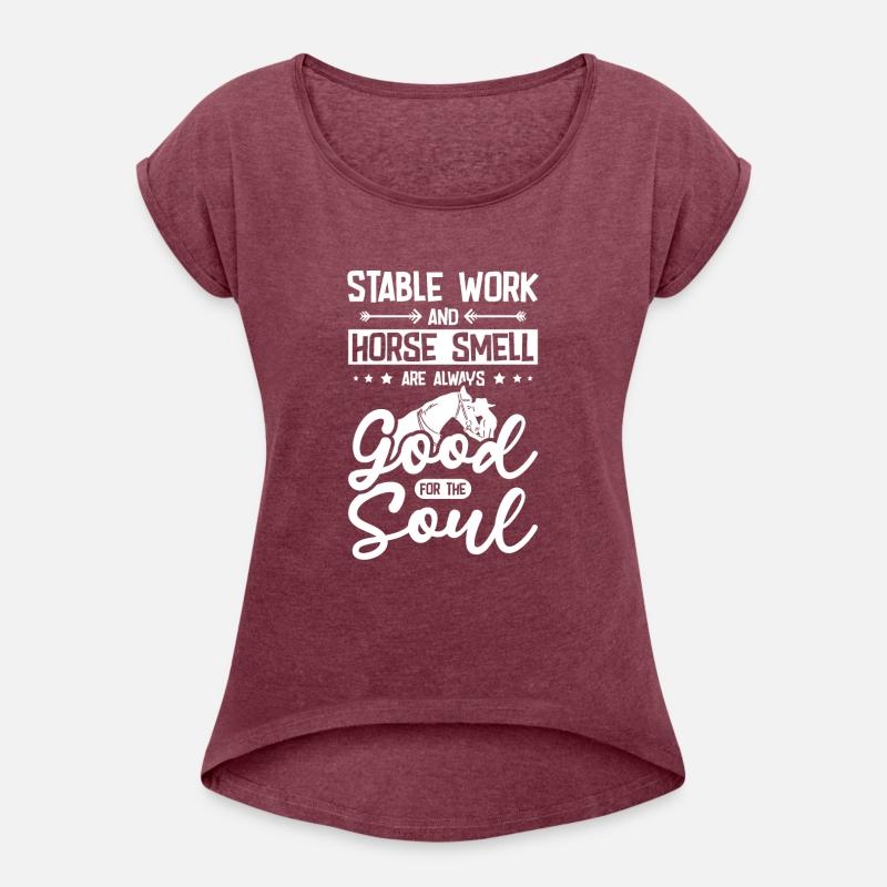 Stable work and horse smell good for the soul