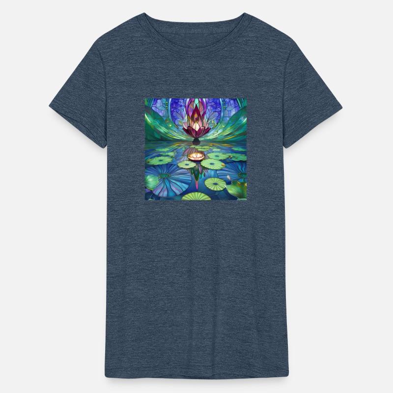 Stained Glass Lotus Flower