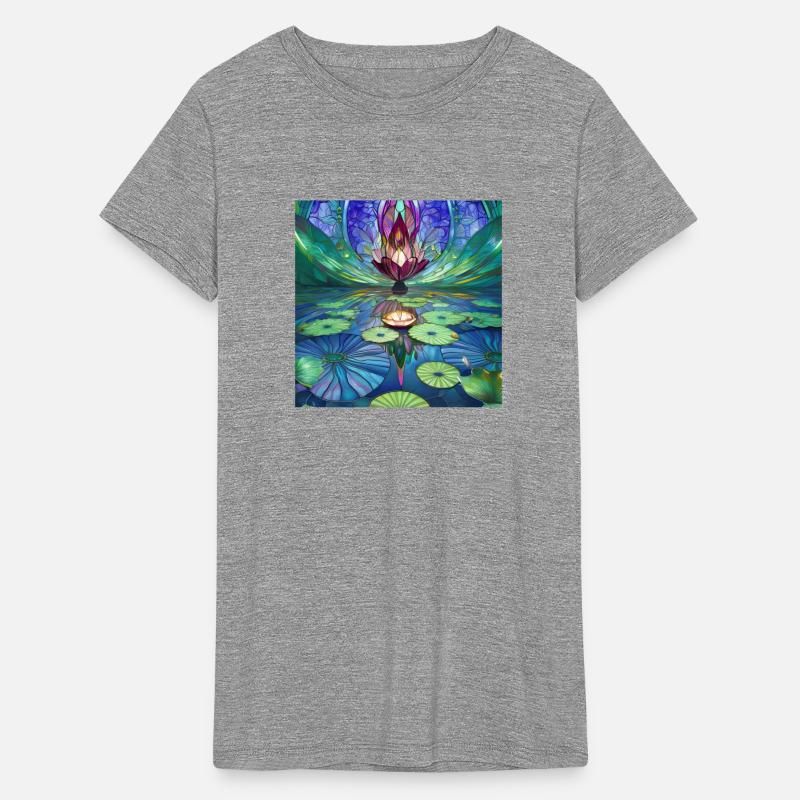 Stained Glass Lotus Flower