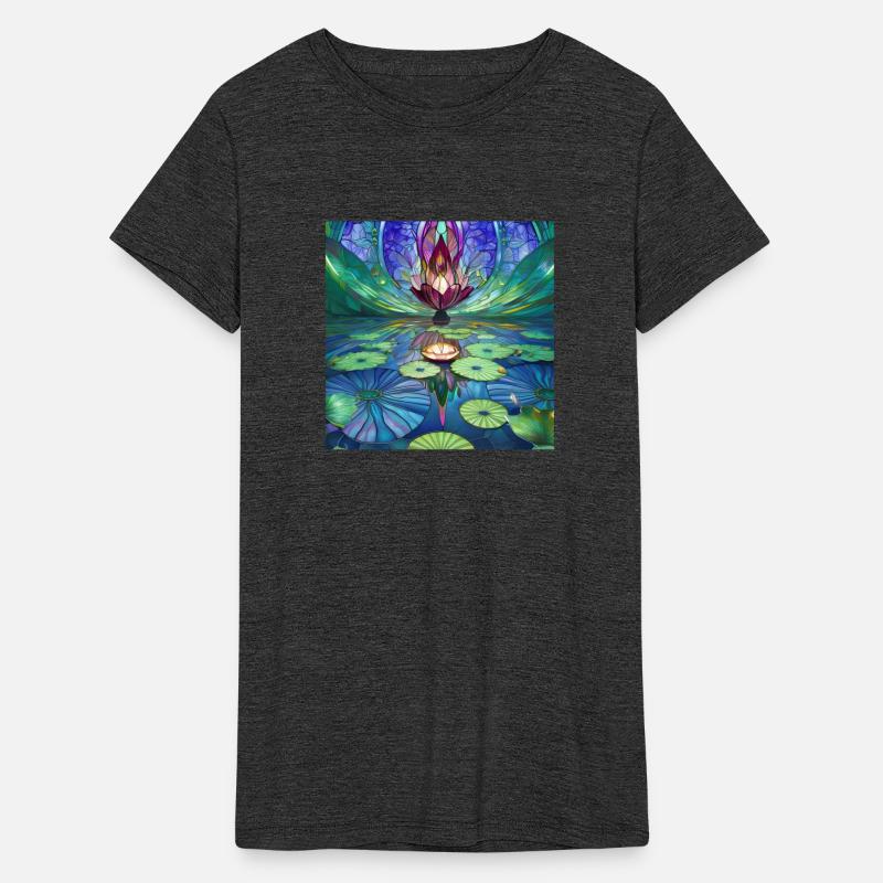 Stained Glass Lotus Flower