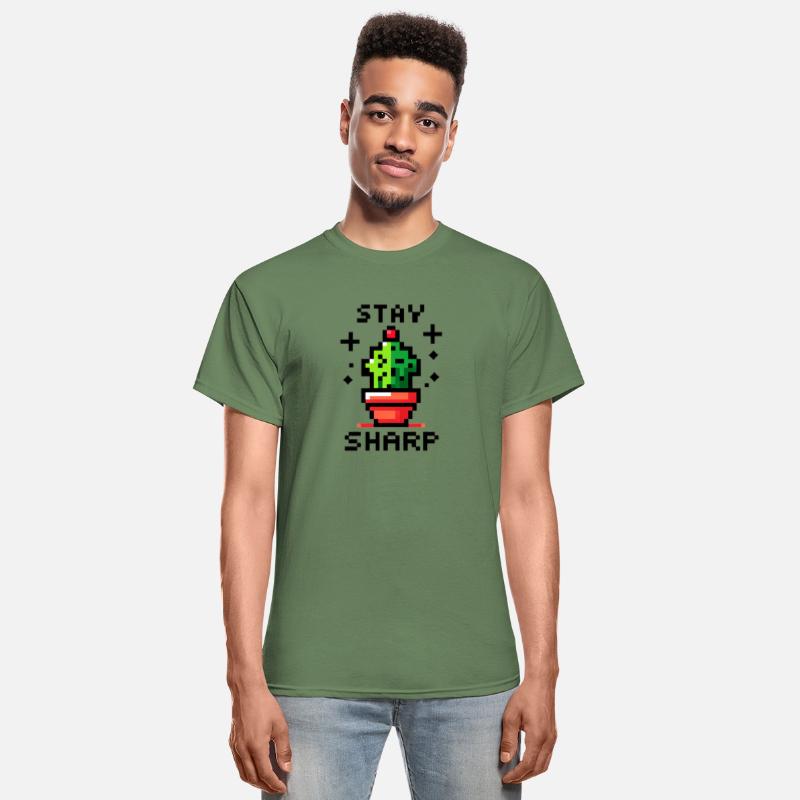 Stay Sharp: 8-Bit Cactus Love