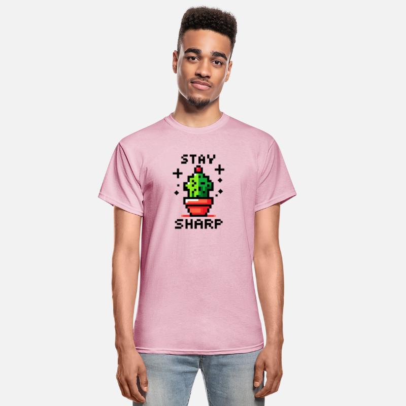 Stay Sharp: 8-Bit Cactus Love