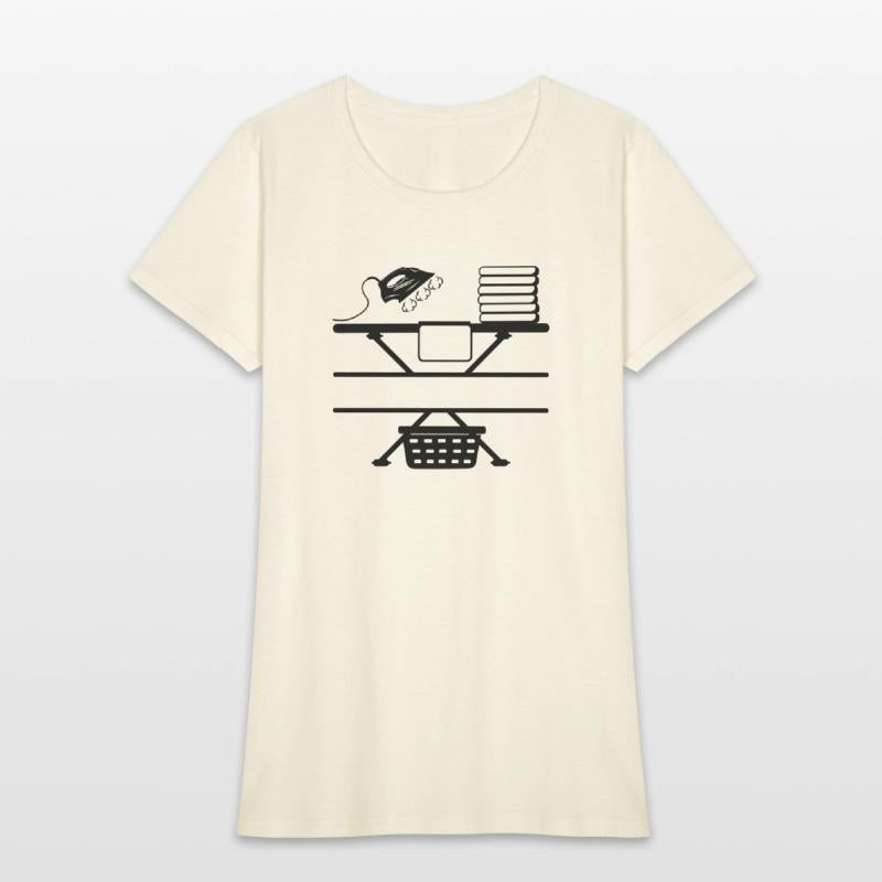 Steam iron ironing pad text banner