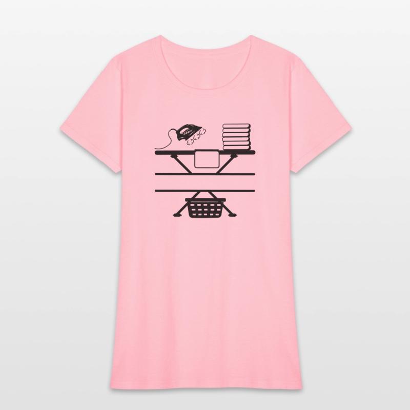 Steam iron ironing pad text banner