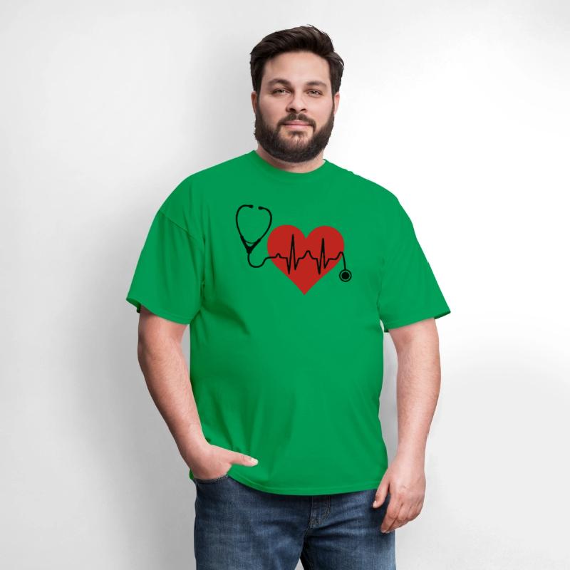 Stethoscope Heartbeat Heart T Shirt