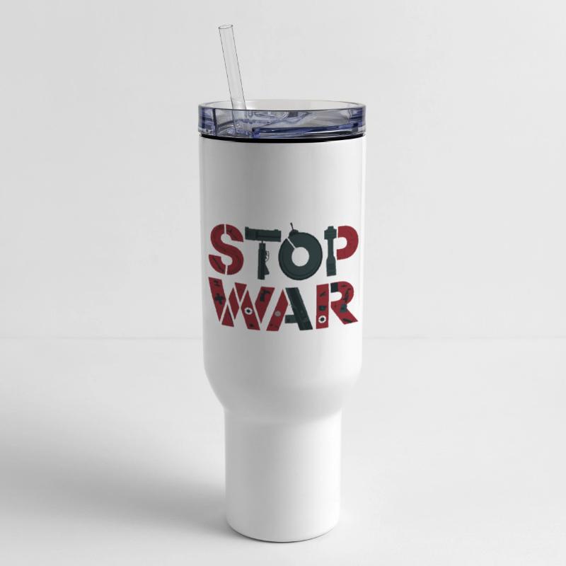 Stop War: A Powerful Visual Statement Against Conf