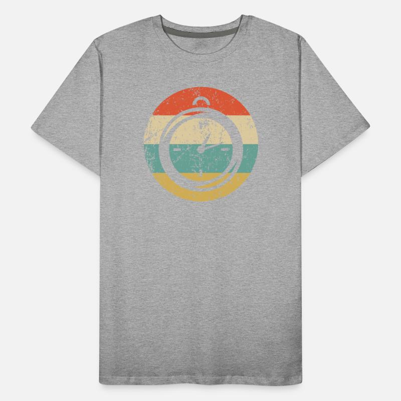 Stopwatch Icon Retro Track and Field Coach