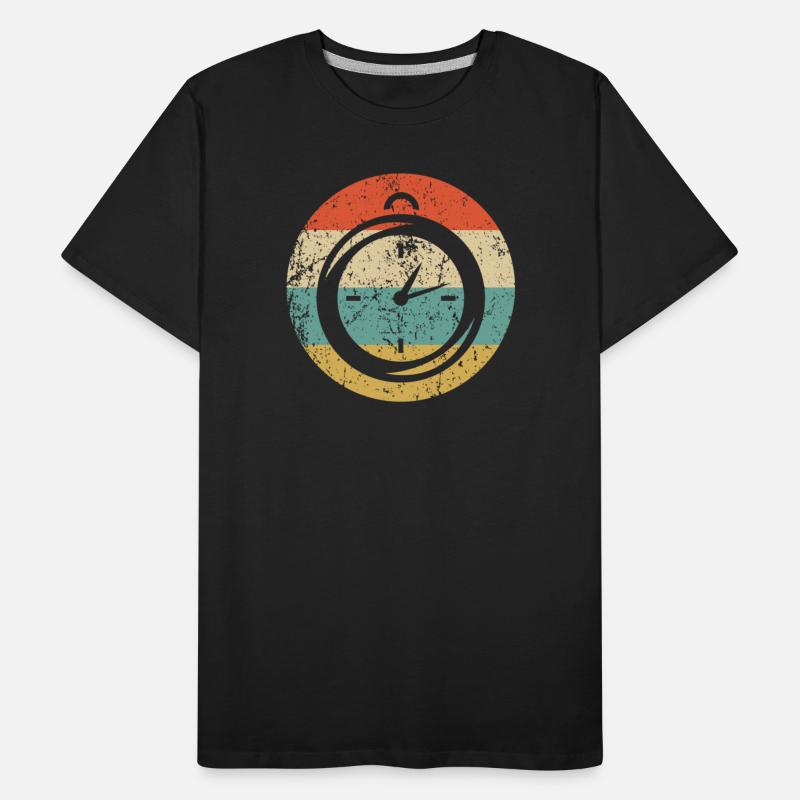 Stopwatch Icon Retro Track and Field Coach