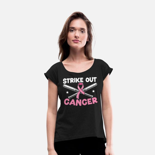 Strike Out Cancer Baseball Player Breast Cancer