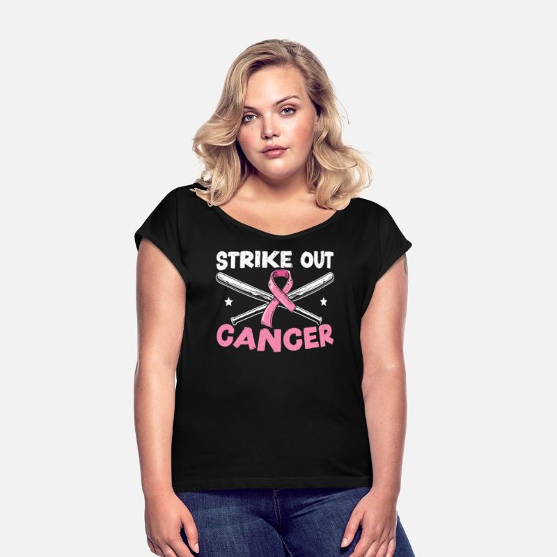 Strike Out Cancer Baseball Player Breast Cancer