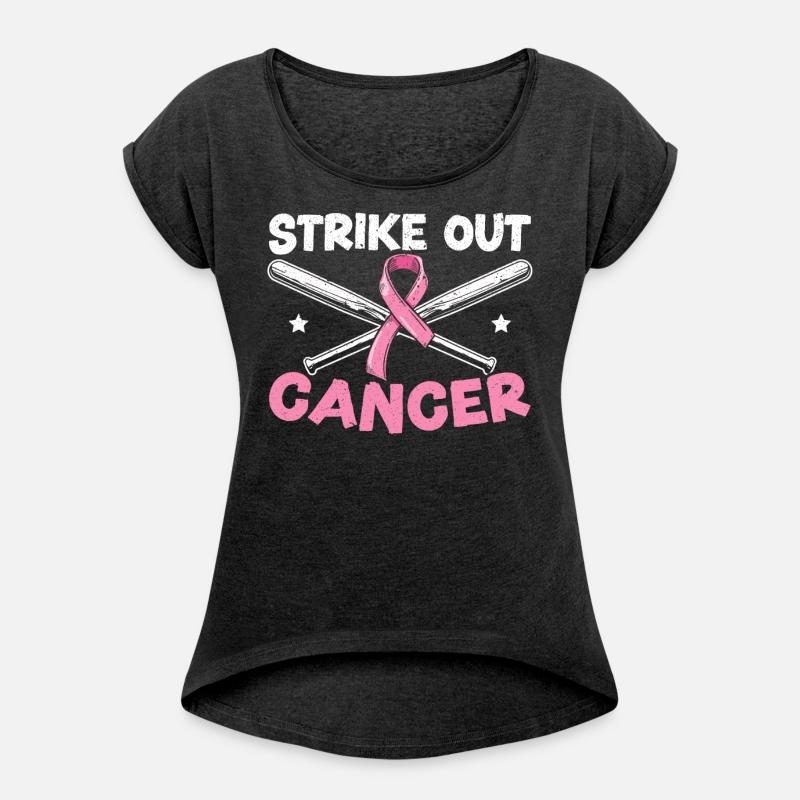 Strike Out Cancer Baseball Player Breast Cancer