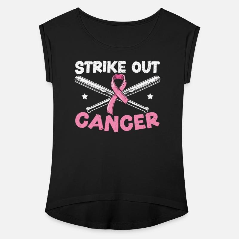 Strike Out Cancer Baseball Player Breast Cancer