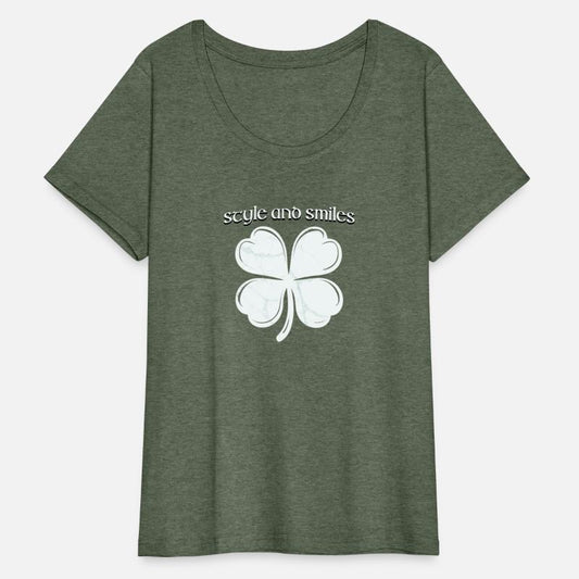 Style and Smiles Large Clover Graphic and Text