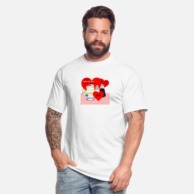 Sugar and Spice - Old Fashioned Valentine Card Art