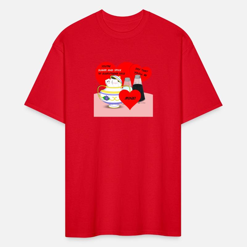 Sugar and Spice - Old Fashioned Valentine Card Art