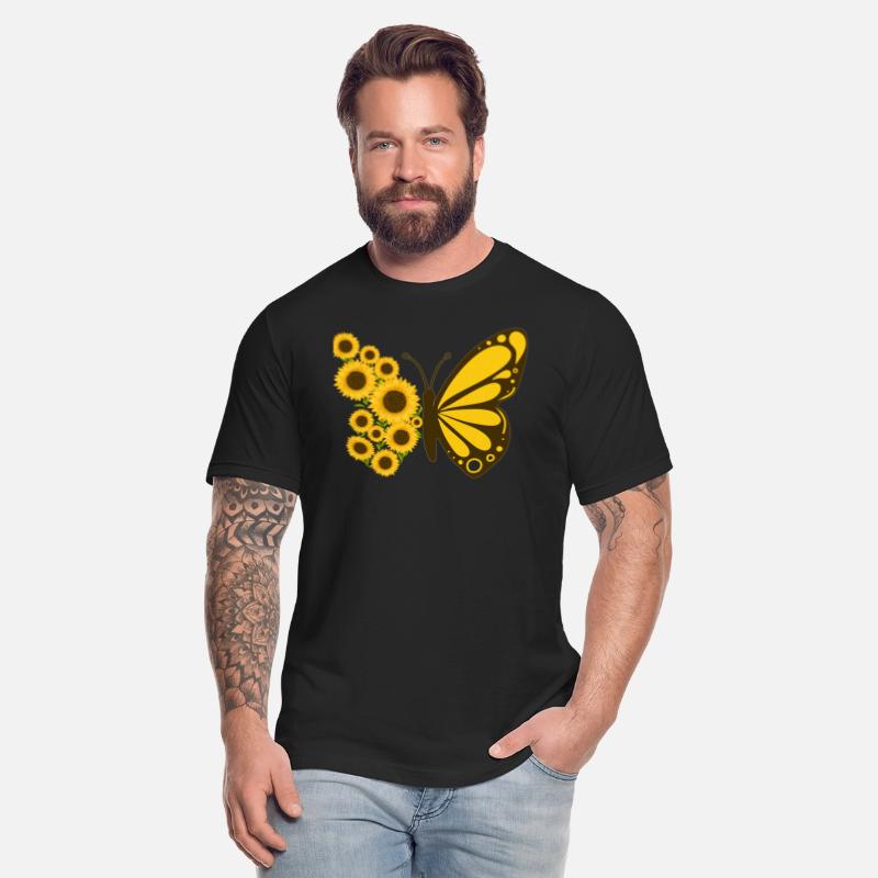 Sunflower Butterfly Monarch Natural