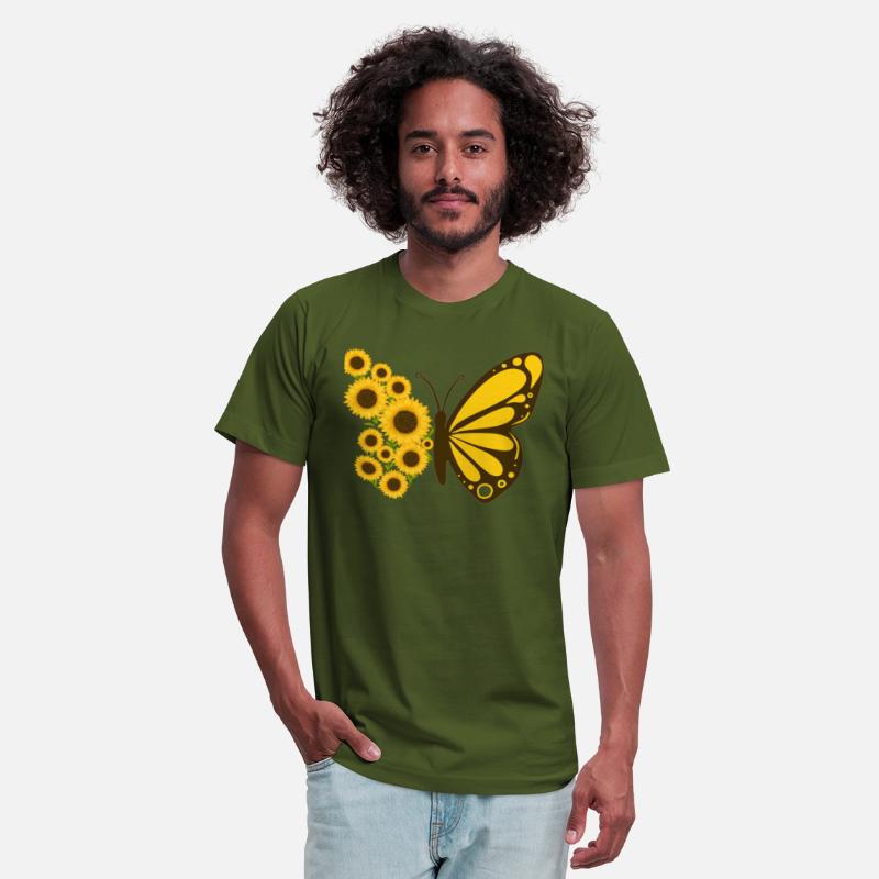 Sunflower Butterfly Monarch Natural