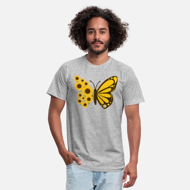 Sunflower Butterfly Monarch Natural