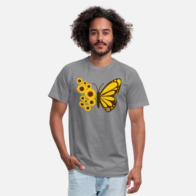 Sunflower Butterfly Monarch Natural