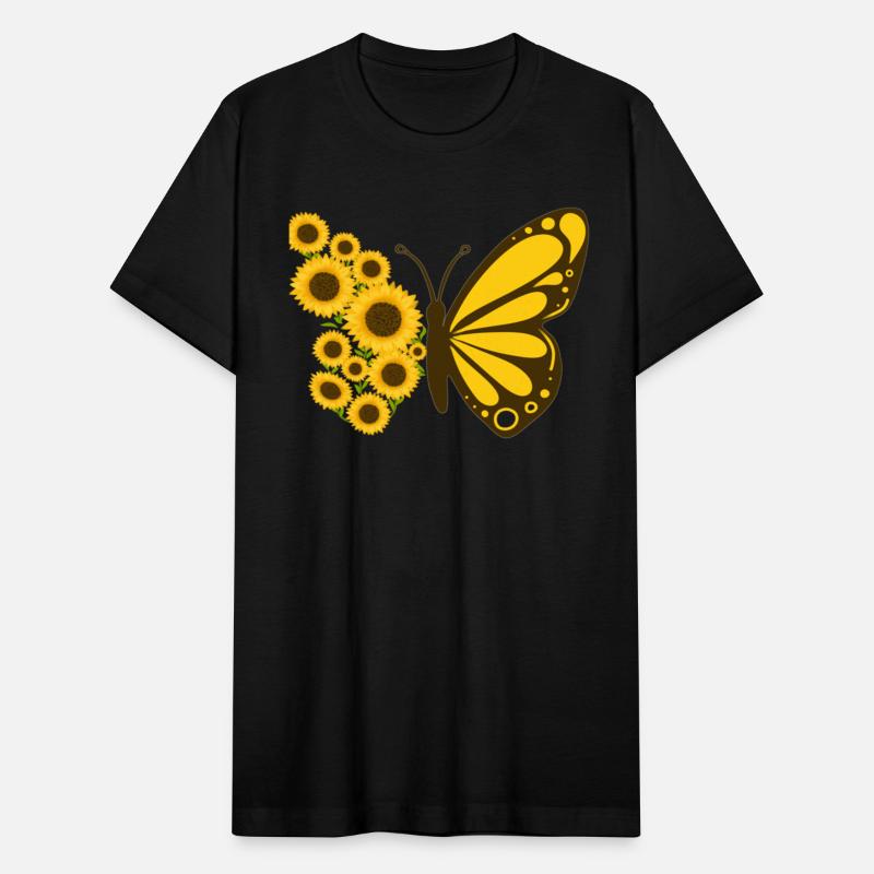 Sunflower Butterfly Monarch Natural