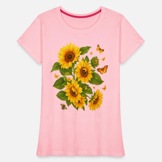 Sunflower Symphony – Vibrant Botanical Illustratio