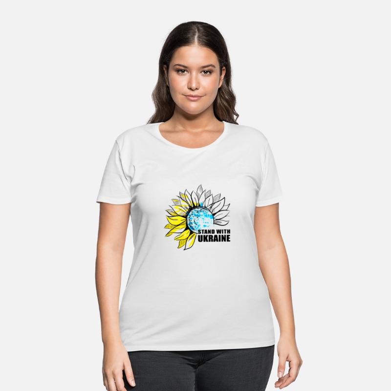 Sunflower Ukrainian Flag I Stand With Ukraine Ukra