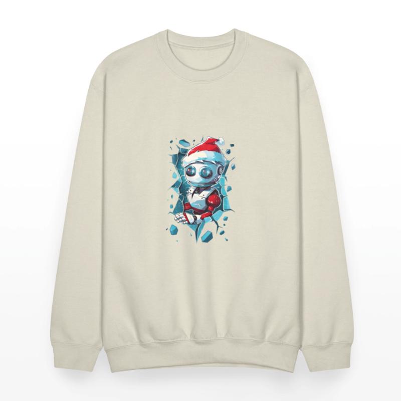 Surprised Santa Robot