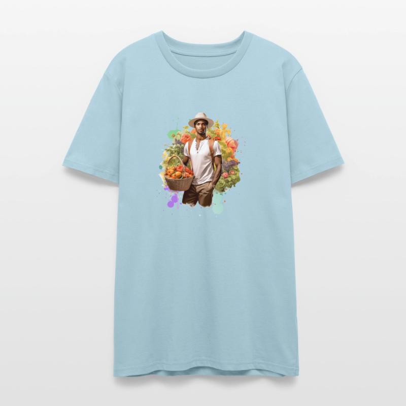 Sustainably sourced melanated male garden shirt