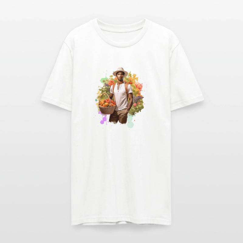 Sustainably sourced melanated male garden shirt